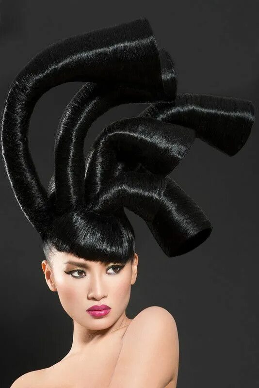 Креативный прически женские Pin on crazy hairstyles