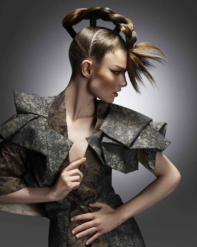 Креативный прически женские Dark Hair Gallery Rush Hair & Beauty Book Now Artistic hair, High fashion hair, 