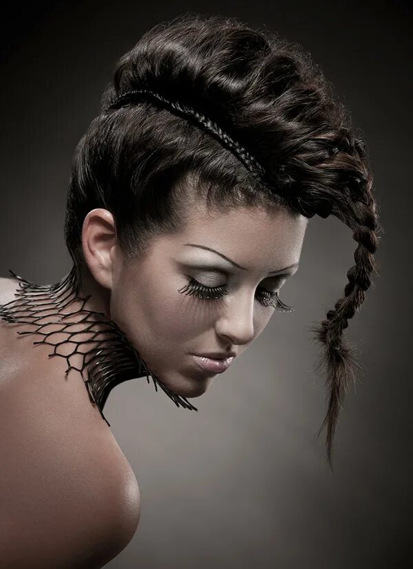 Креативный прически женские Insidr 2011 :: Behance
