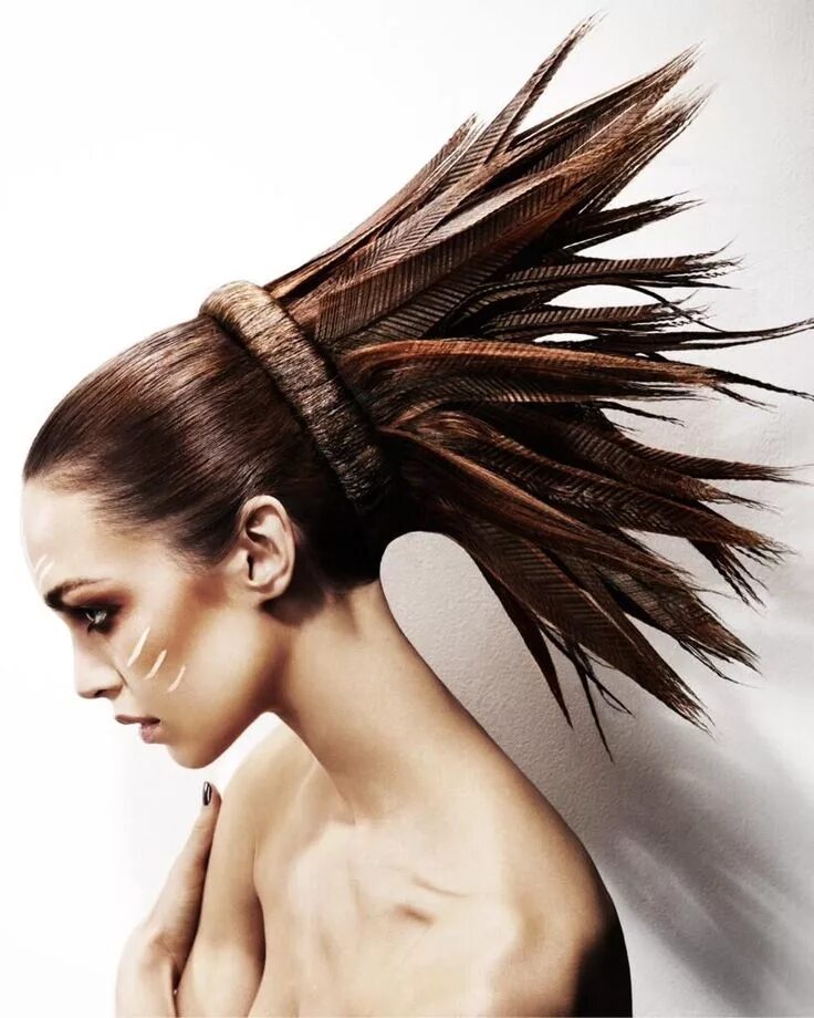 Креативный прически женские Frederic Belanger on Twitter Hair styles, Artistic hair, Hairstyle gallery