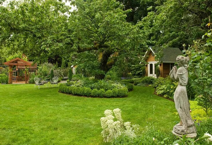 Креативный сад фото 3 Easy Ways to Dress Up Trees in Your Landscape Landscaping around trees, Backya