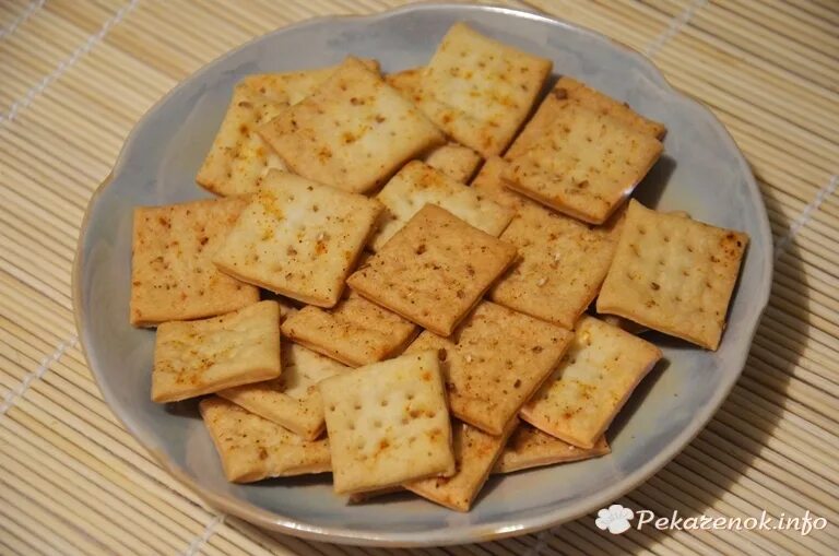 Крекер домашний рецепт с фото Домашние крекеры " Готовим дома - самые вкусные рецепты с фото, кулинарные рецеп