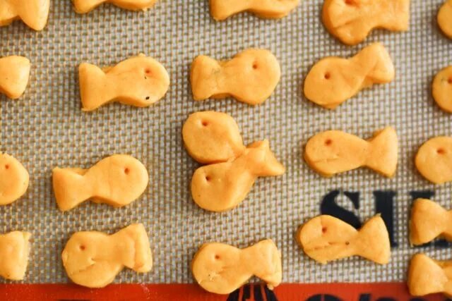 Крекеры рыбки рецепт с фото пошагово Homemade Goldfish Crackers