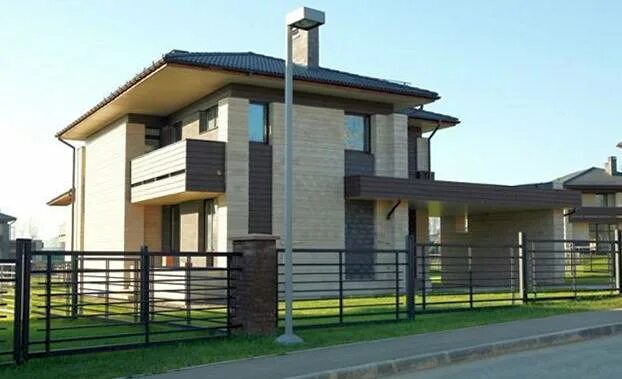 Крекшино коттеджный поселок фото Коттедж под чистовую отделку в Крекшино - Москва