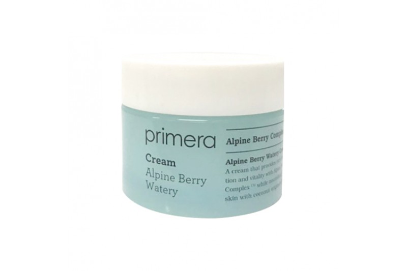 Крем 15 мл фото Интенсивный увлажняющий крем с альпийской ягодой PRIMERA Intensive Cream Watery 
