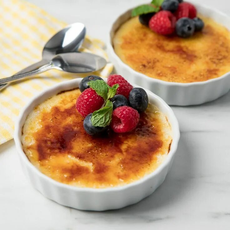 Крем брюле фото Nugget Markets Crème Brûlée Recipe Recipe Creme brulee recipe, Recipes, Custard 