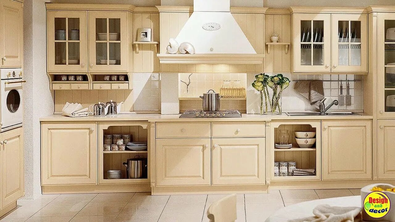 Крем брюле цвет в интерьере кухни фото Top 100 Modern Kitchen Design Ideas Ivory Modular Kitchens. - YouTube
