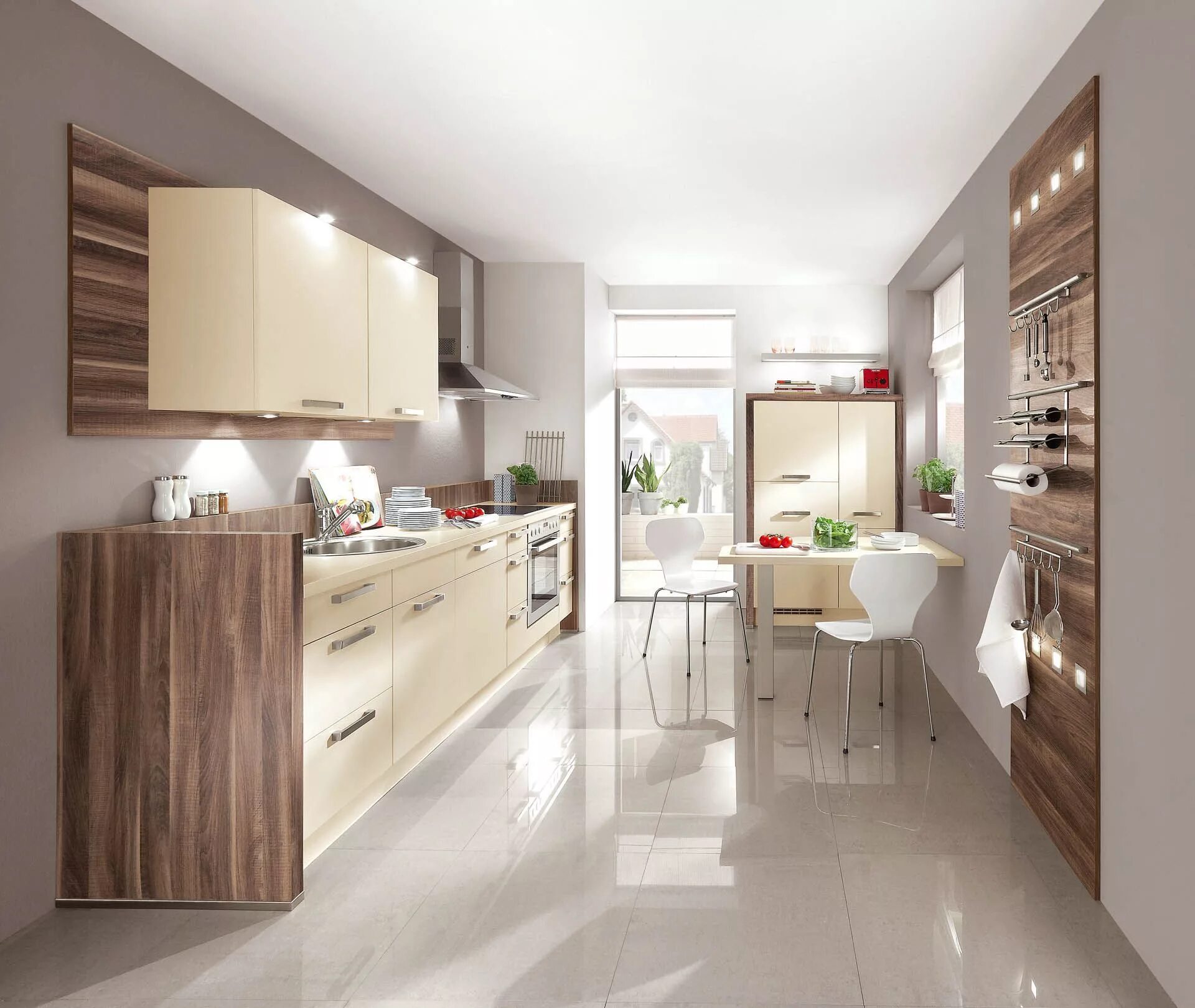 Крем брюле цвет в интерьере кухни фото Magnolia opaco( 206) Kitchen cabinet design, Modular kitchen cabinets, Modern ki