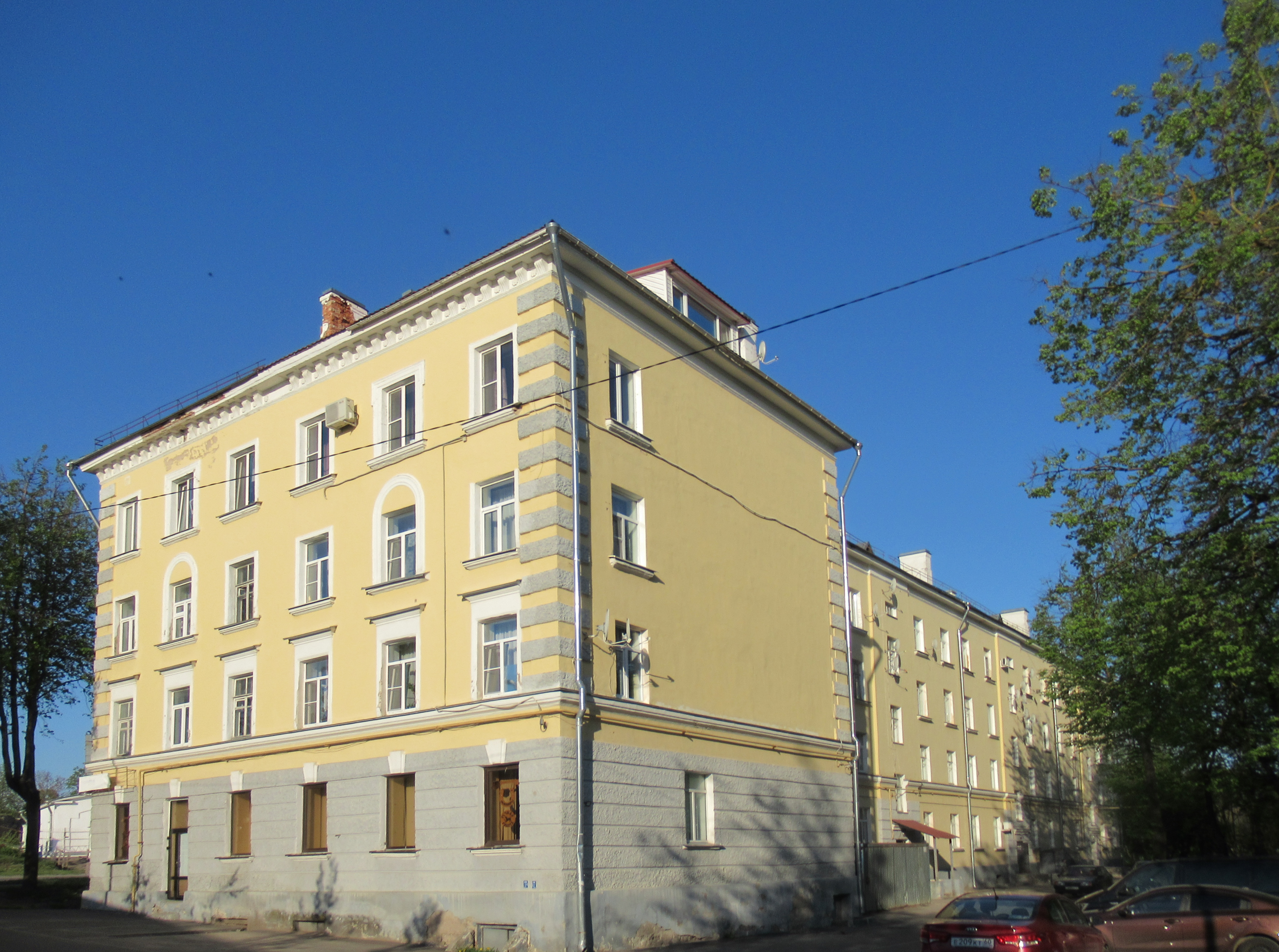 Крем брюле ул леона поземского 9 фото File:Псков, улица Леона Поземского, 44 (2).jpg - Wikimedia Commons