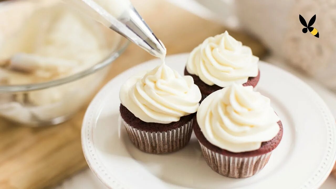 Крем чиз фото рецепт Cream Cheese Frosting Recipe HONEYSUCKLE - YouTube