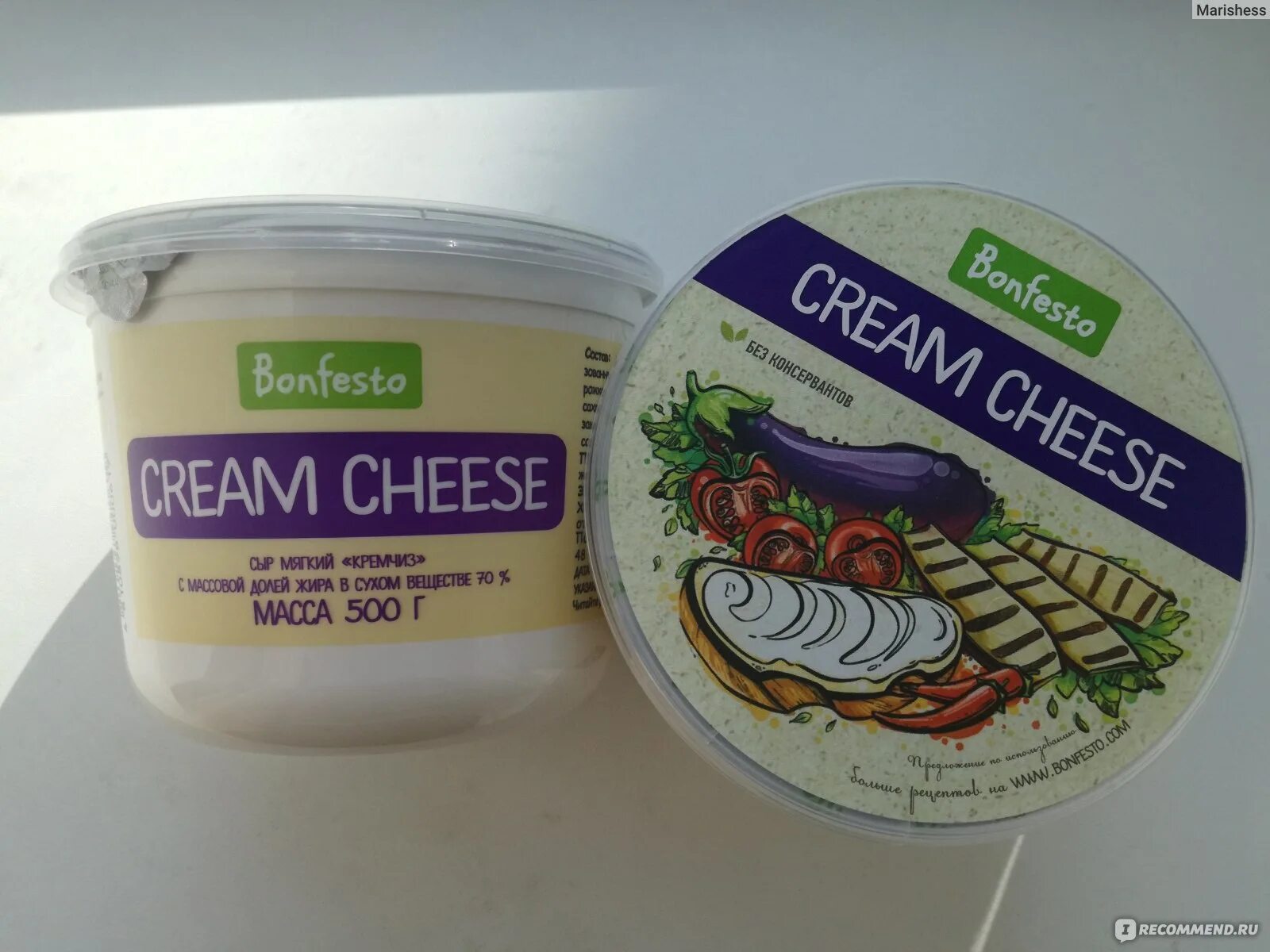 Крем чиз фото упаковки Сыр Bonfesto Cream cheese - "Идеальный чизкейк? С этим сыром легко!" отзывы