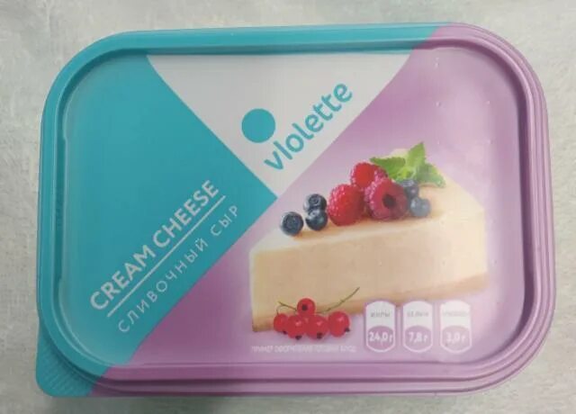 Крем чиз купить фото сыр творожный крем Чиз Cream Cheese из сливочного сыра Виолетте Violette Карат -