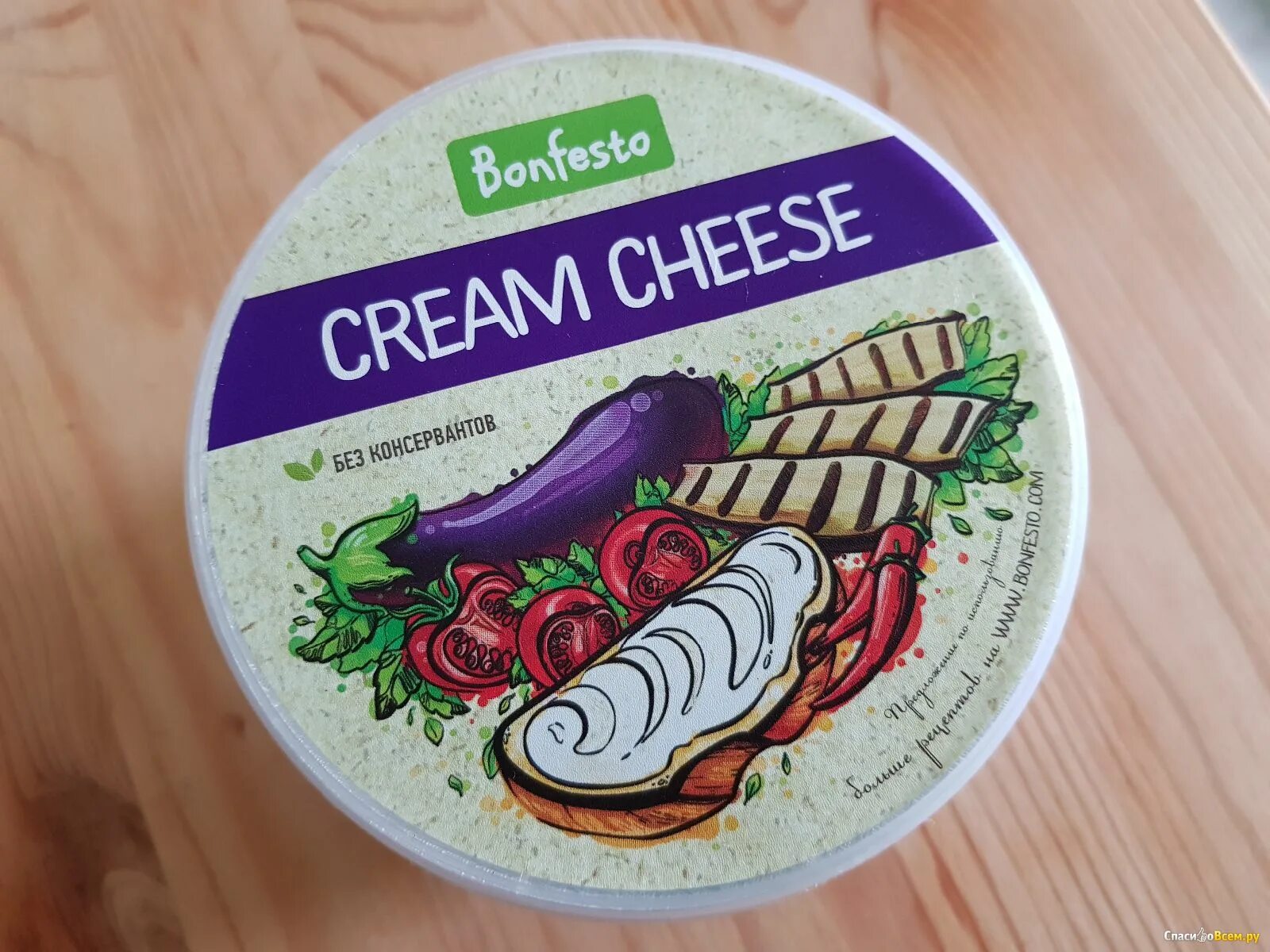 Крем чиз в магните фото Отзыв про Сыр Bonfesto Cream Cheese: "Сыр Бонфесто отлично подходит для классиче