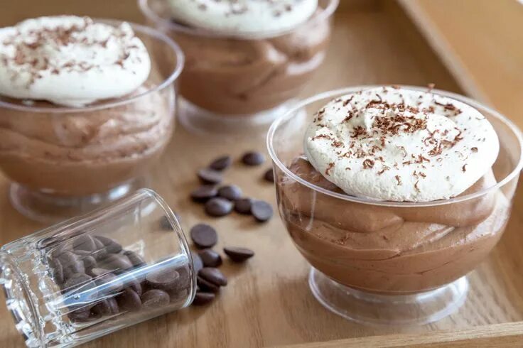 Крем десерт рецепт с фото Recette Mousse au chocolat maison rapide - 750g.com Recipe Sweet meat, Desserts,