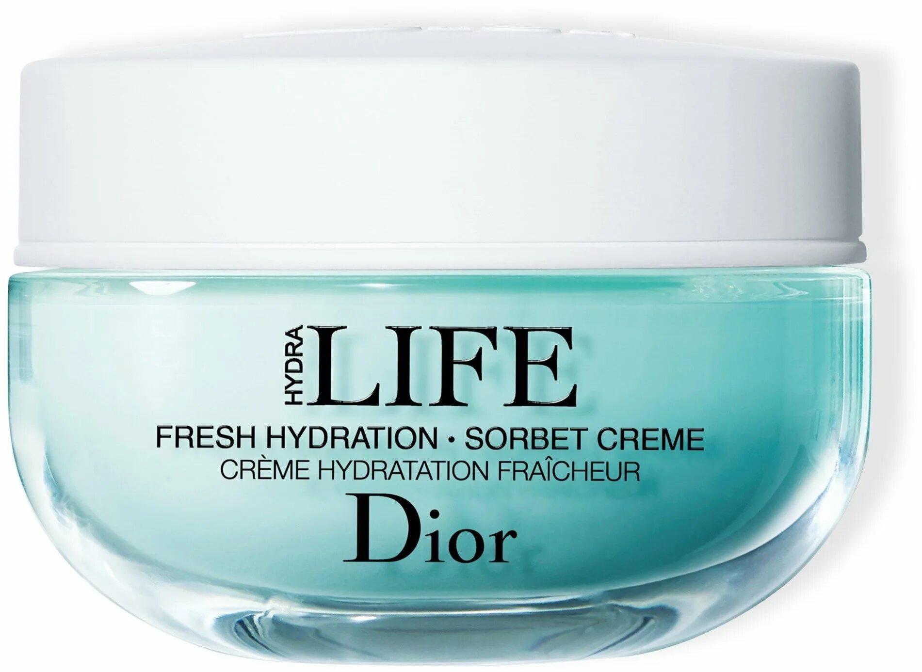 Крем диор фото Увлажняющий крем-сорбе для лица Dior Hydra Life Fresh Sorbet Creme /50 мл/гр. - 