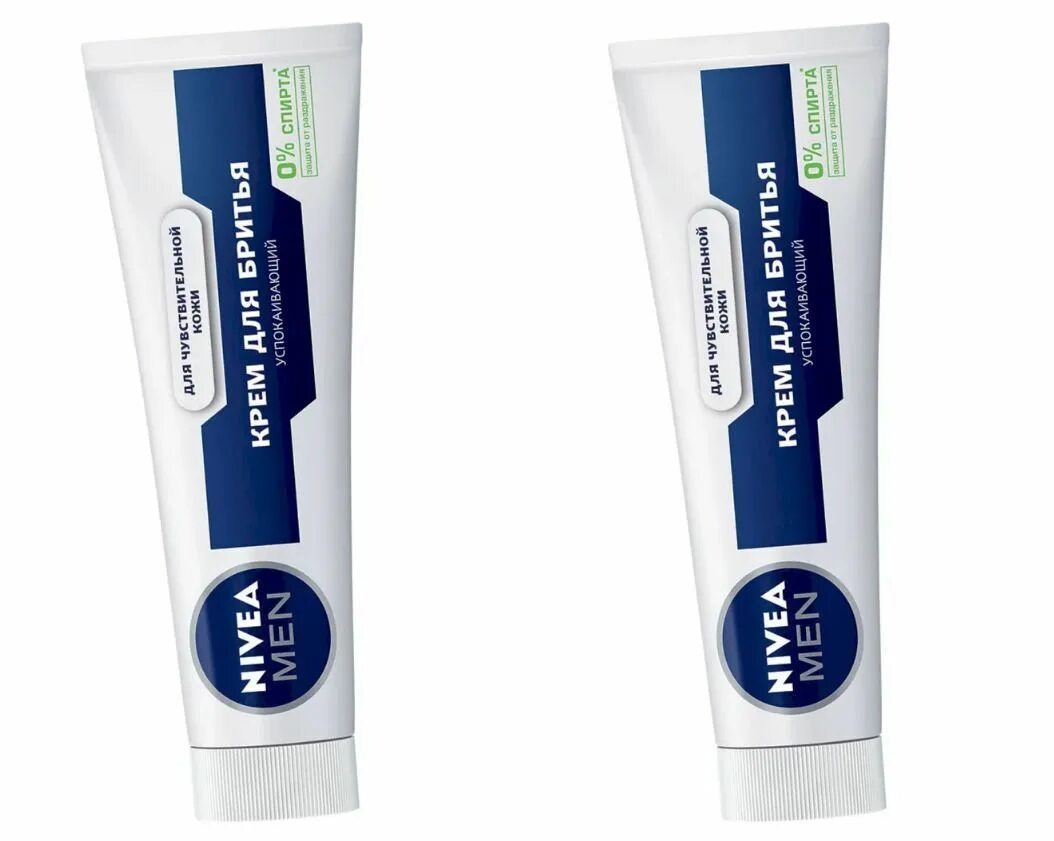 Крем для бритья фото Nivea Средство для бритья, крем, 100 мл - купить с доставкой по выгодным ценам в