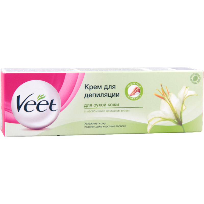 Крем для депиляции фото Купить VEET крем д/депиляции д/сух. кожи 100мл - наличие в аптеках СПБ Аптека Ле