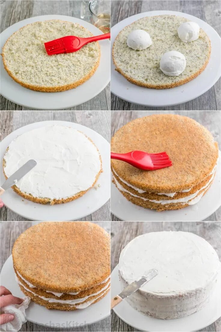 Крем для коржей рецепт с фото This poppy seed cake is fluffy and moist with a hint of rum and it's not overly 