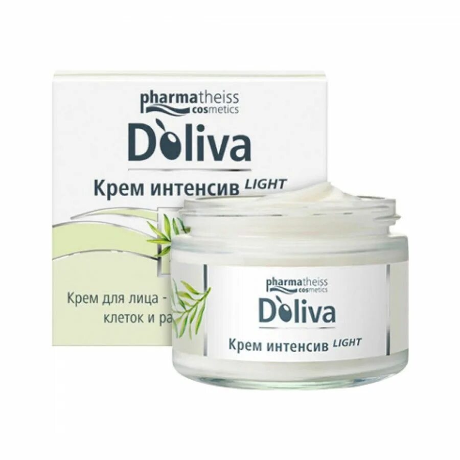 Крем для лица цена фото Doliva крем для лица интенсив Light, крем для лица, 50 мл, 1 шт. купить по цене 