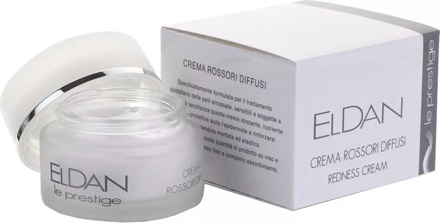 Крем для лица цена фото Питательный крем для кожи склонной к куперозу ELDAN Cosmetics Le Prestige Rednes