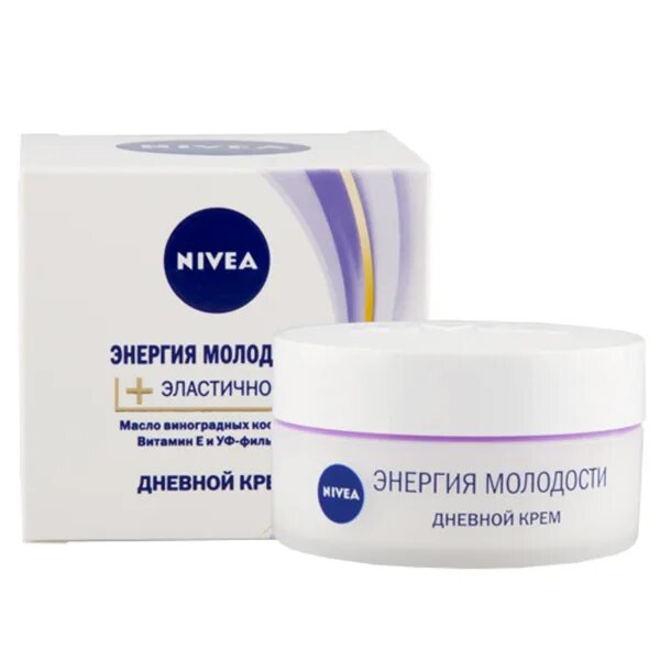 Крем для лица цена фото КРЕМ ДЛЯ ЛИЦА NIVEA ЭНЕРГИЯ МОЛОДОСТИ ЭЛАСТИЧНОСТЬ ДНЕВНОЙ 35. 50 МЛ - купить с 