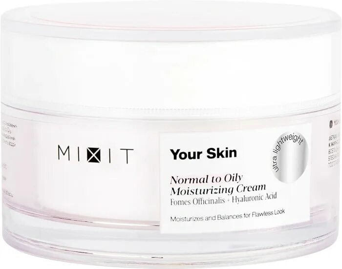 Крем для лица увлажняющий фото Крем для лица MiXiT Your Skin Normal to Dry Milkshake Moisturizing Cream 50мл - 