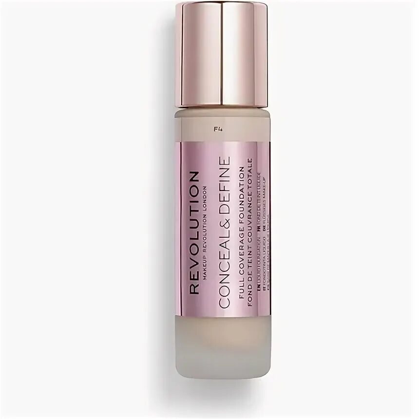 Крем для макияжа Тональный крем Makeup Revolution Conceal & Define Foundation F4 23 мл - заказать