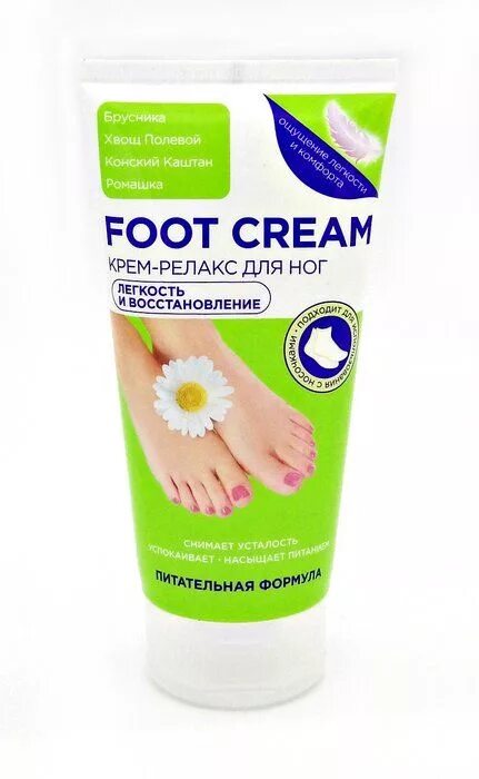 Крем для ног фото Купить Vilsen Fresh Feet крем-релакс для уставших ног Лёгкость и Восстановление 