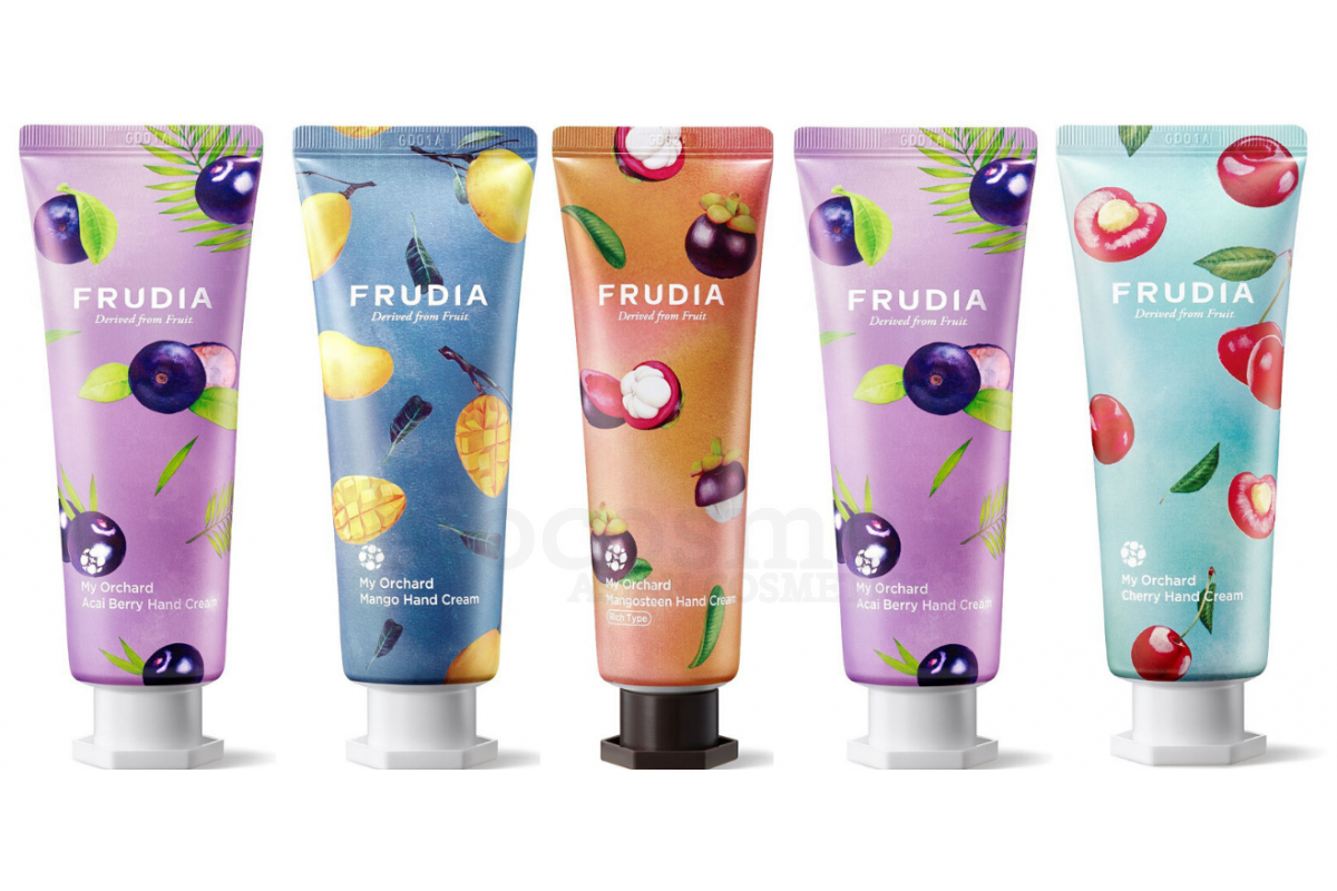Крем для рук фото без фона Крем для рук Frudia My Orchard Hand Cream - 80 мл купить в Минске