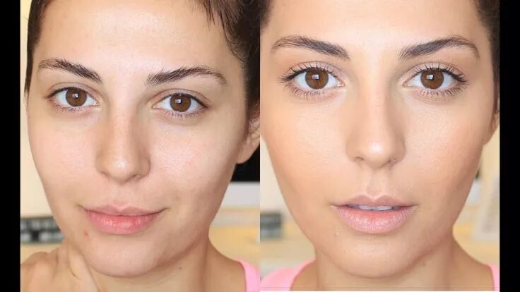 Крем до и после фото применения "No Makeup" Makeup Tutorial Makeup looks tutorial, Makeup looks, Makeup tutorial