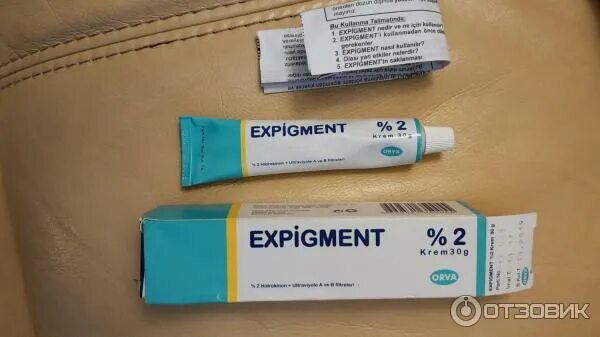Крем экспигмент фото до и после Отзыв о Крем отбеливающий EXPIGMENT Ни в коем случае не применять для чувствител