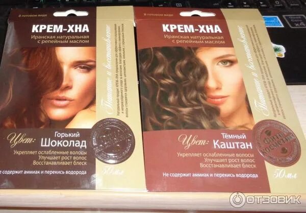 Крем хна шоколад отзывы с фото Отзыв о Крем-хна Фитокосметик "Горький шоколад" Средненько