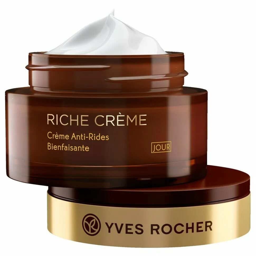 Крем ив роше фото Купить Yves Rocher Riche Creme Antifalten Verwohn-Tagespflege Насыщенный крем пр