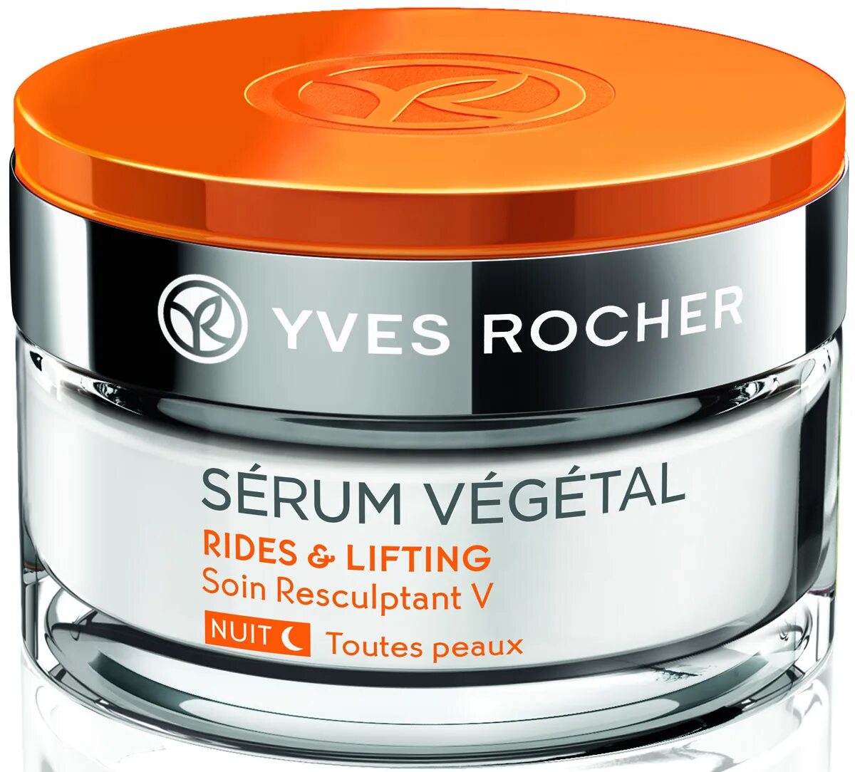 Крем ив роше фото Yves Rocher ночной уход от морщин и для моделирования контуров лица и шеи, все т