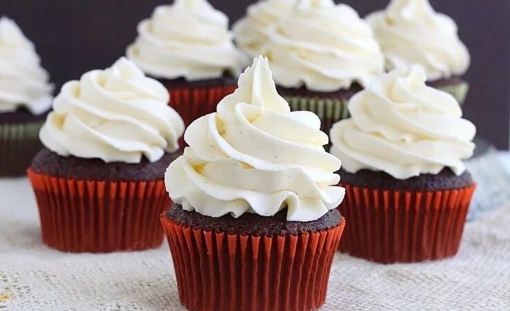 Крем капкейков рецепт с фото Cream Cheese Frosting Recipe - Kitchen Cookbook