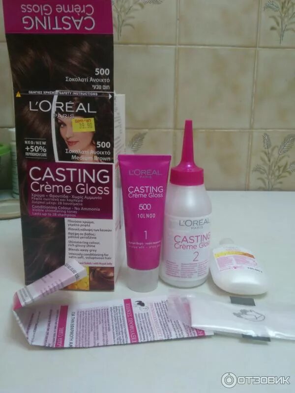 Крем кастинг лореаль фото красок Отзыв о Краска для волос Loreal Casting Creme Gloss Безаммиачная краска,но отлич