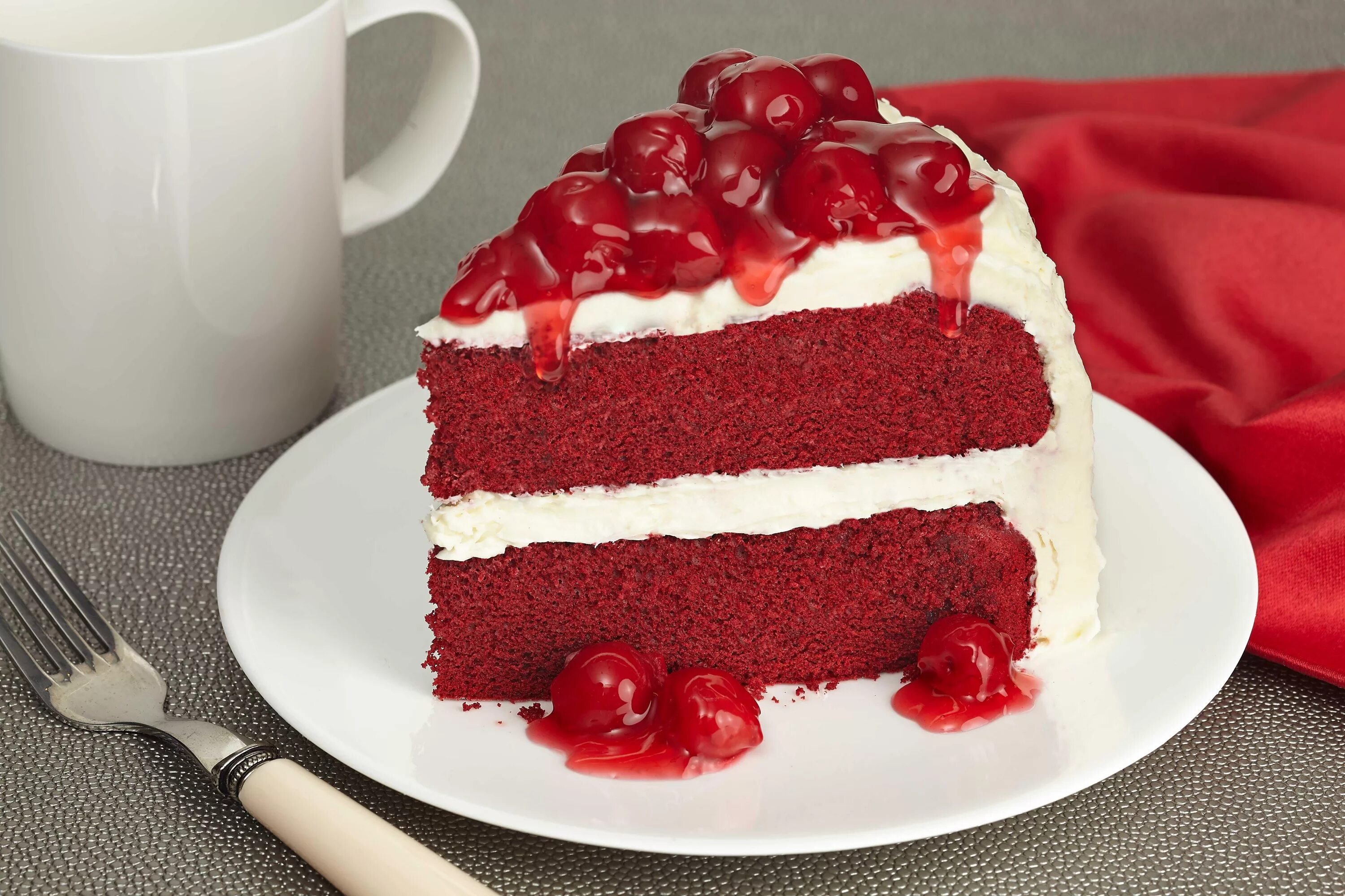 Крем красный бархат рецепт с фото Pin on ♥..yummy yummy..♥ Red velvet cake, Red cake, Red velvet cake mix