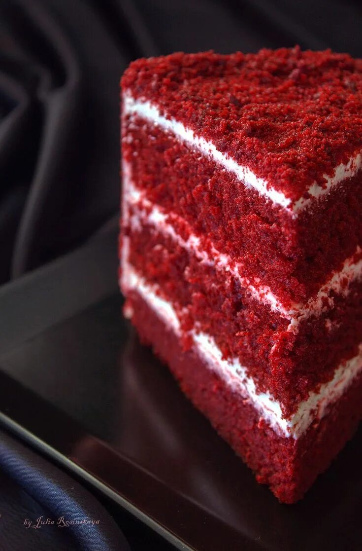 Крем красный бархат рецепт с фото Красный бархат ( Red Velvet Cake): birosss 297730225363685207 Сумасшедшие торты,