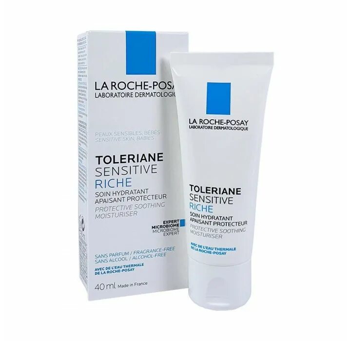 Крем ля рош фото La Roche-Posay Toleriane Sensitive Riche Насыщенный увлажняющий крем для сухой ч