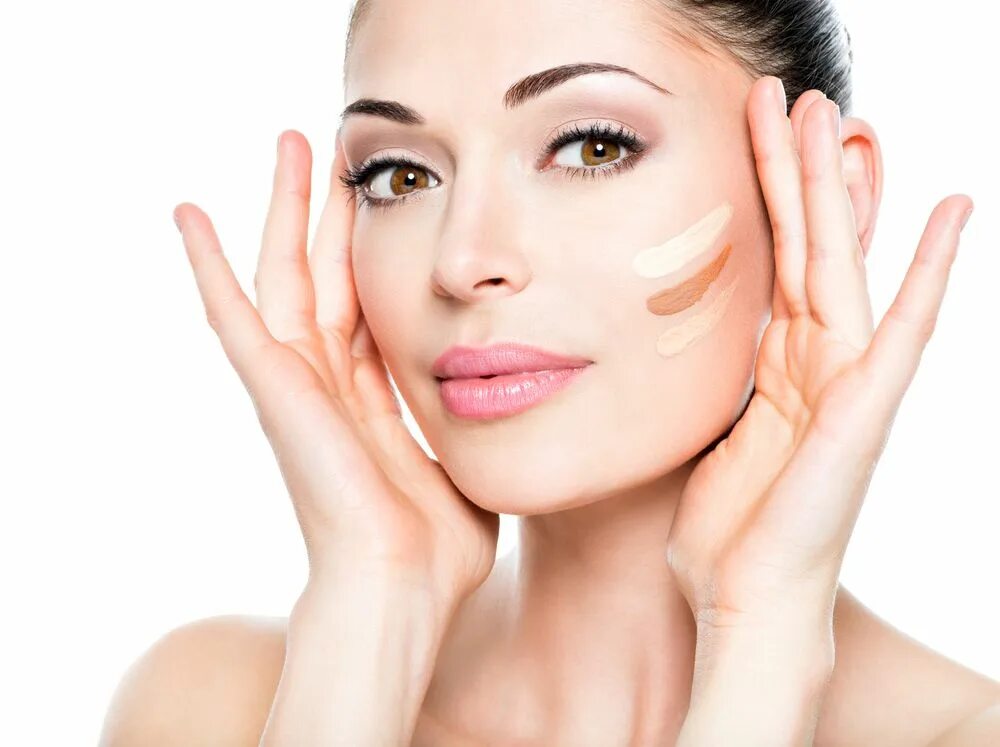 Крем макияж основа 5 Ways to Tell You're Wearing the Wrong Shade of Foundation Dry skin makeup, Fou