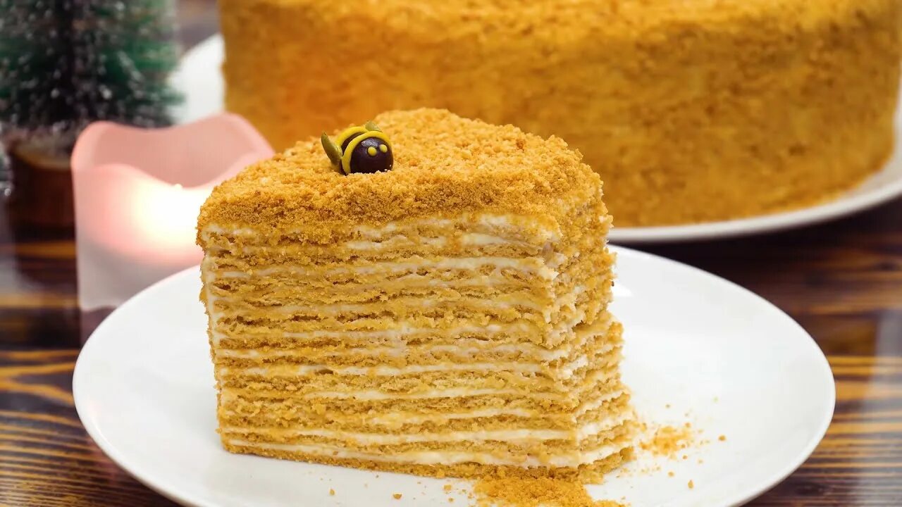 Крем медовый торт рецепт с фото Самый ВКУСНЫЙ Торт медовик в домашних условиях. Нежный, невероятно вкусный, со с