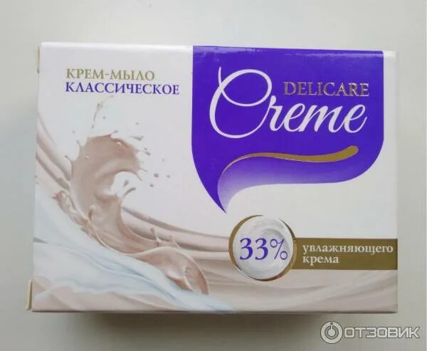 Крем мыло фото Отзыв о Крем-мыло Delicare Classic Качество на высоте!