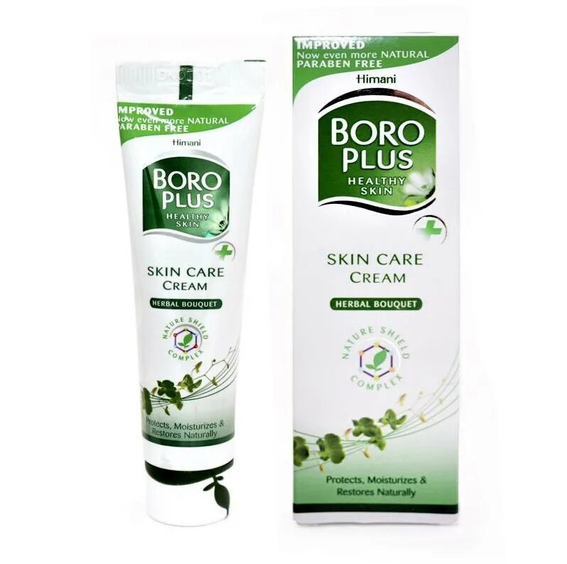 Крем на травах боро плюс фото Крем Боро Плюс Улучшенный Натуральный (Boro Plus Herbal Bouquet), 25мл - аромат 