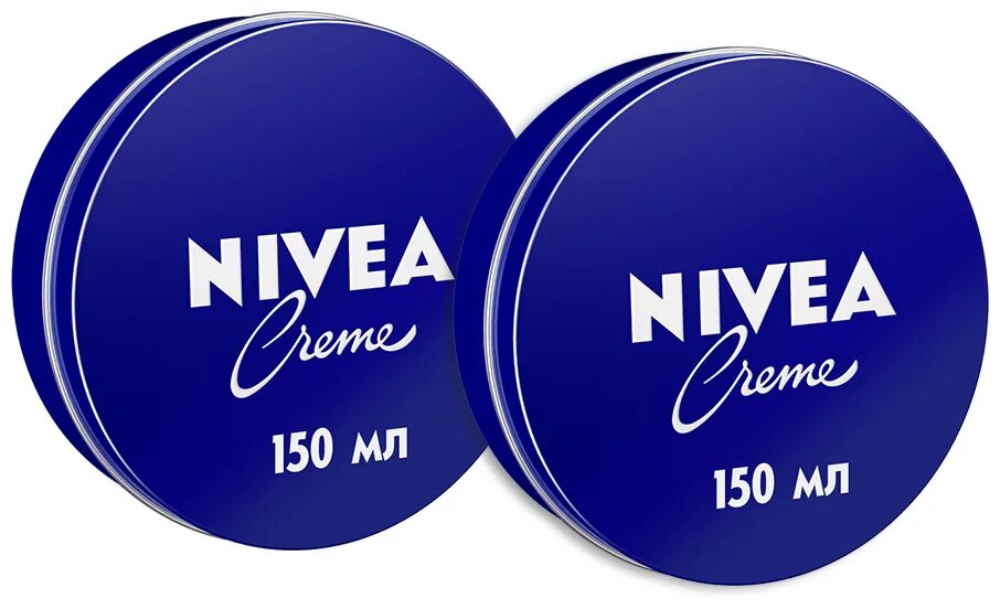 Крем nivea фото NIVEA Крем для лица и тела Creme Универсальный увлажняющий, 150 мл, 2 шт. - купи