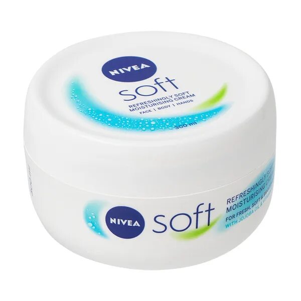 Крем nivea фото NIVEA Крем универсальный Soft для лица, рук и тела, 300 мл - купить с доставкой 