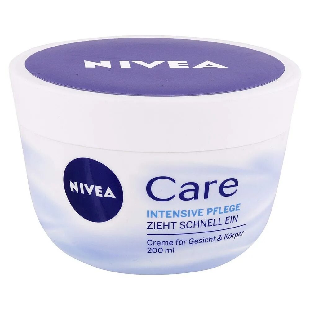 Крем нивея фото Nivea krém na tvár a telo Care 200 ml myAustria.sk