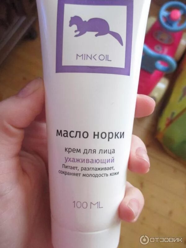 Крем норка фото Отзыв о Крем для лица Mink Oil Масло норки Просто крем нежный и вкусно пахнущий