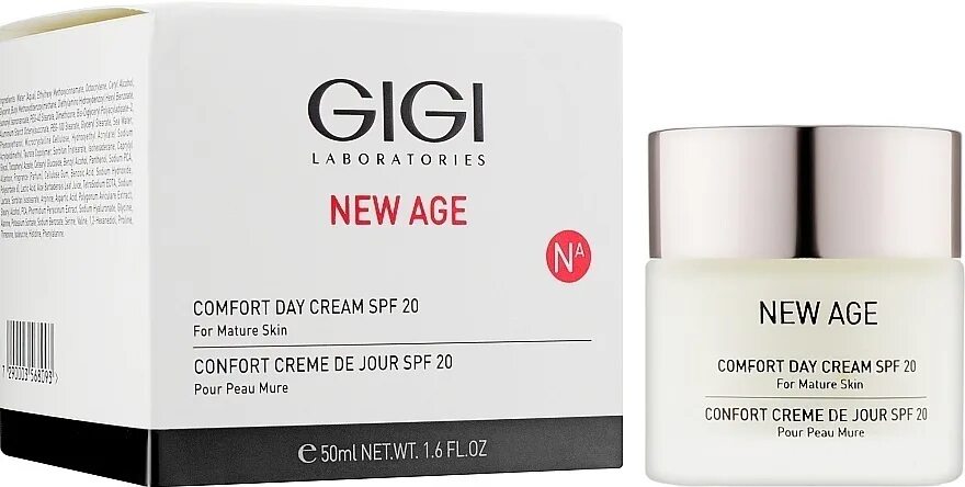 Крем новый фото GiGi Крем дневной для лица Комфорт New Age Comfort Day Cream SPF20 50 мл - купит