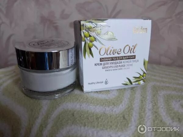 Крем оливковый турция фото Отзыв о Крем World golden "olive oil" для ухода за кожей лица Не самый удачный с