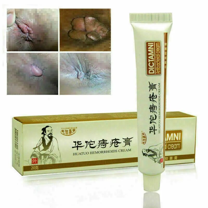 Крем от геморроя фото Dictamni crema antibacteriana-Hemorroides herbales China Crema para el alivio eB
